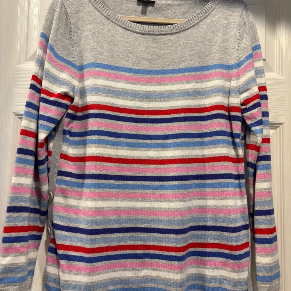 Talbots Gray Knit Sweater